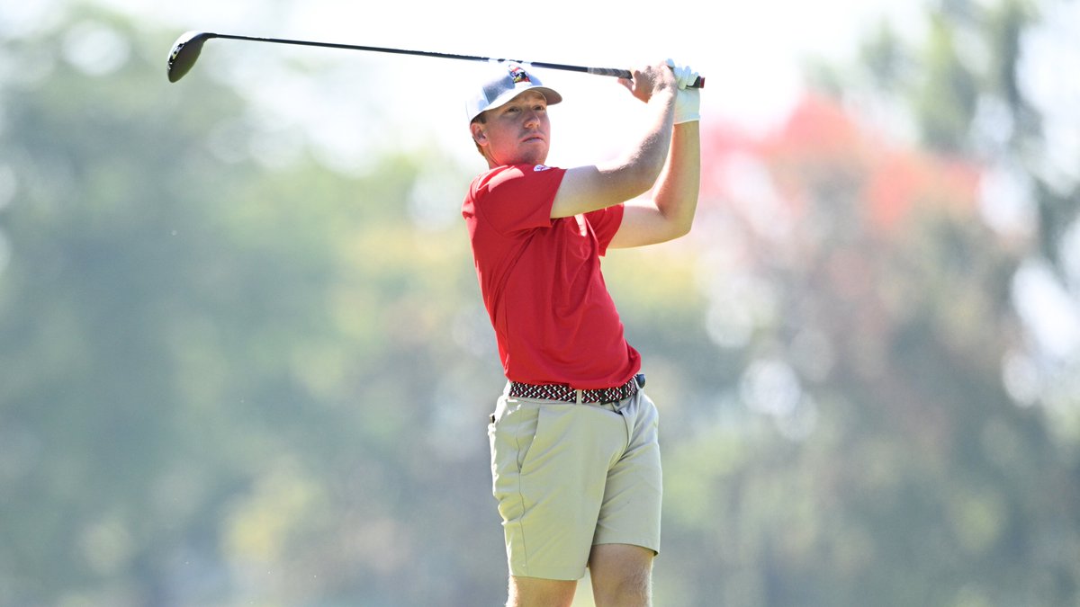 YSUMensGolf's tweet photo. Sam Earns Top-Five Finish to Pace Penguins at River Run Country Club Collegiate π§β³οΈ
Ryan Sam finished tied for fourth with a three-round score of 214 (73-74-67) to collect his second top-10 finish of the season!
Recap & Final Results Β» https://t.co/SlzplQvOvD
#GoGuins https://t.co/N0lHVoSUsl