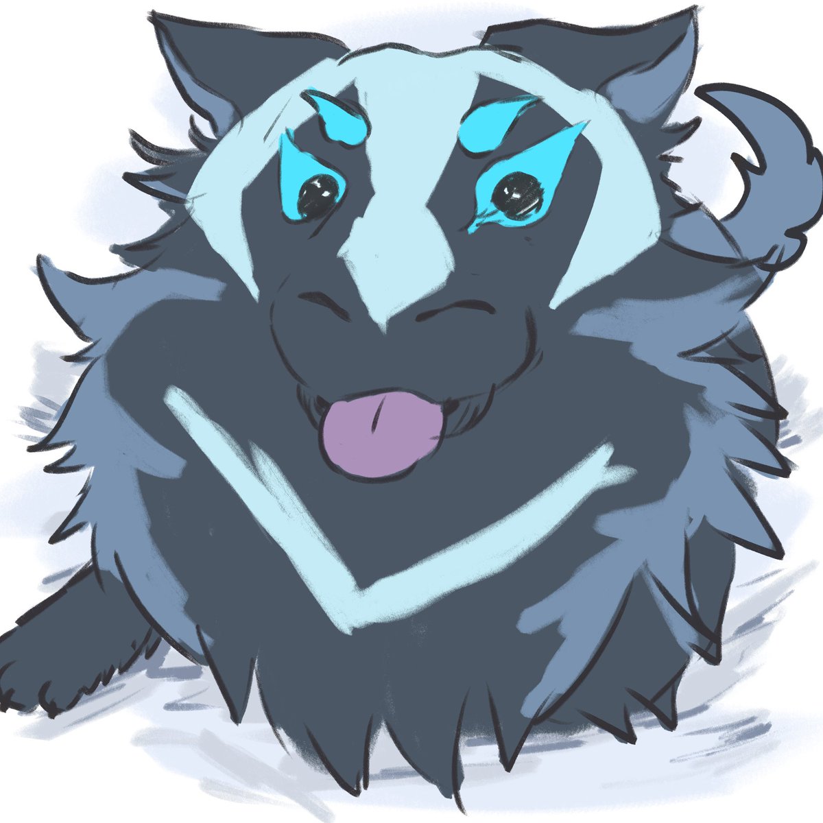 ponzpuree's tweet photo. drawing my favorite pic of my dog as kosmo #vld https://t.co/CdkMAfuaa3