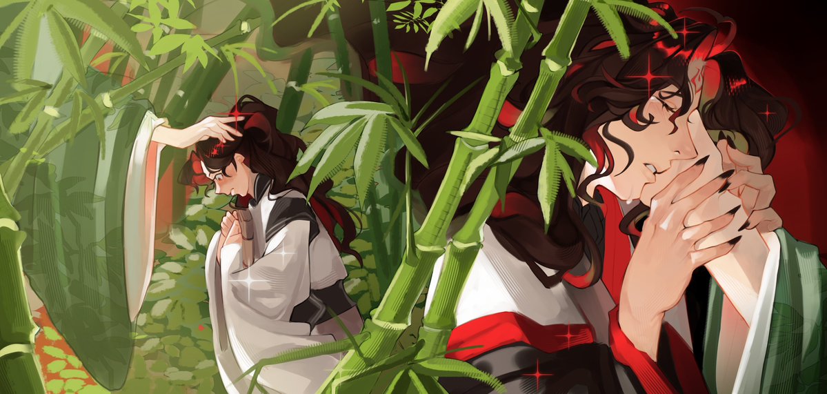 huabinggan's tweet photo. A student's admiration 🌿🔥

Yeah so I was too ambitious and rushed toward the end so this kinda sucks and I hate it

#svsss #luobinghe https://t.co/60FNZ2IHLL