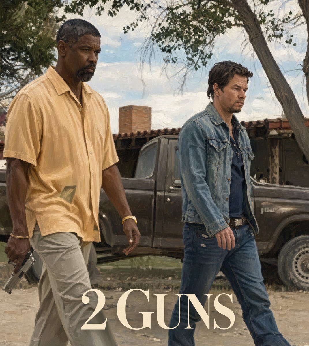 CFC_lova's tweet photo. Movie Recommendation.
Title: 2 Guns
Ratings: 8/10

Denzel Washington and Mark Wahlberg as two men who think they’re running a job — then find out the job is running them. Dusty, fast, and full of double-crosses. Not deep. It pops. https://t.co/Z24dvlUjWa