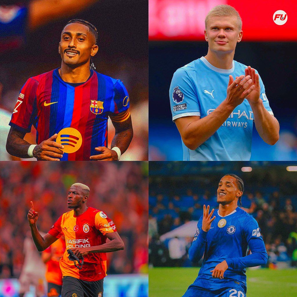 footballuniverX's tweet photo. In terms of finishing, who’s the BEST? 🎯

Rank them 1–4 👀 https://t.co/ozx6F8ugFX