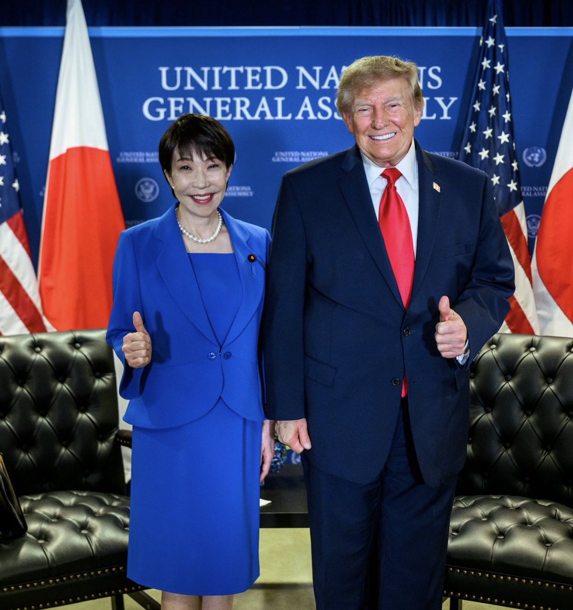 MAGAVoice's tweet photo. THIS IS ONE OF THE MOST EPIC PHOTOS ON 𝕏

AMERICA LOVES JAPAN 🇺🇸 🤝 🇯🇵 https://t.co/8LO5t1ezPt