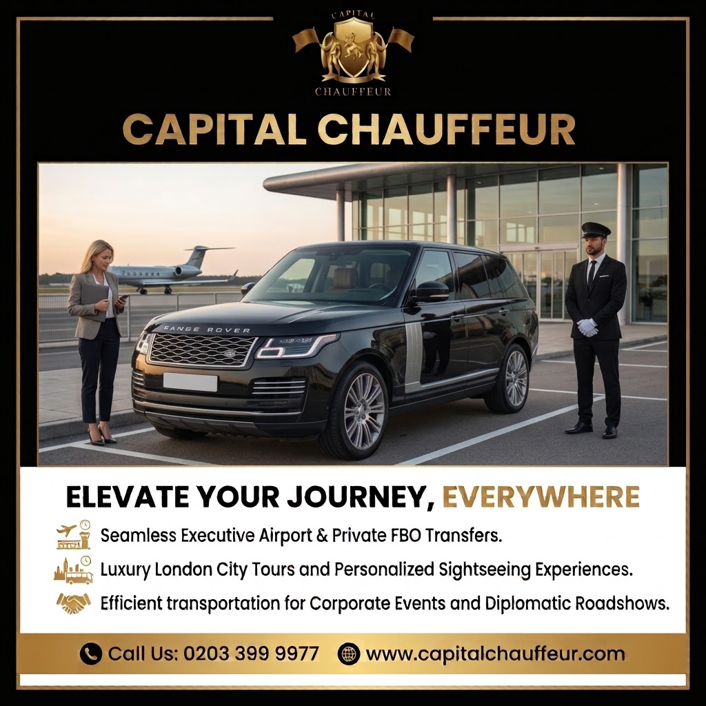 CapitalChauf's tweet photo. Elevate your expectations. 💫

Book your premium experience today: https://t.co/yhod6CqQ1K or call 0203 399 9977.

#CapitalChauffeur #LuxuryLife #TravelGoals #VIPTravel #PrivateJetLife #RangeRover #LondonLife #ElevateYourJourney #ChauffeurDriven https://t.co/PBnfuP4k6U
