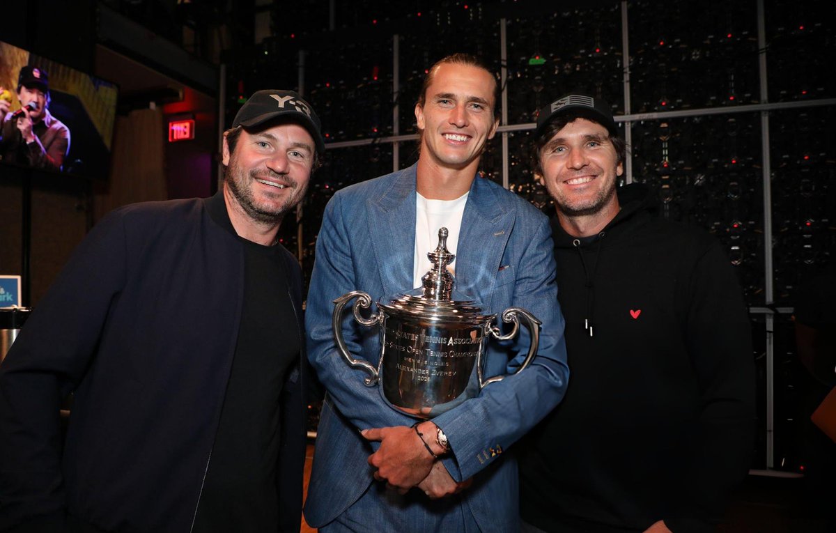 KalshiTen's tweet photo. Mischa Zverev on Carlos Alcaraz and Jannik Sinner dealing with injuries:

​“Why do you get injured? Because you’re not strong enough in certain areas, you pushed too hard, or you didn’t rest. Sascha is older than them, but he’s there and he’s fit.” https://t.co/B2s4nmR2K5
