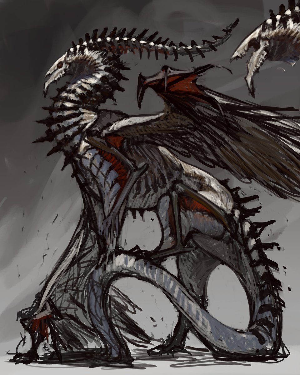 juxartus's tweet photo. A quick sketch of the idea
Bone Dragon https://t.co/58FffK9RAY