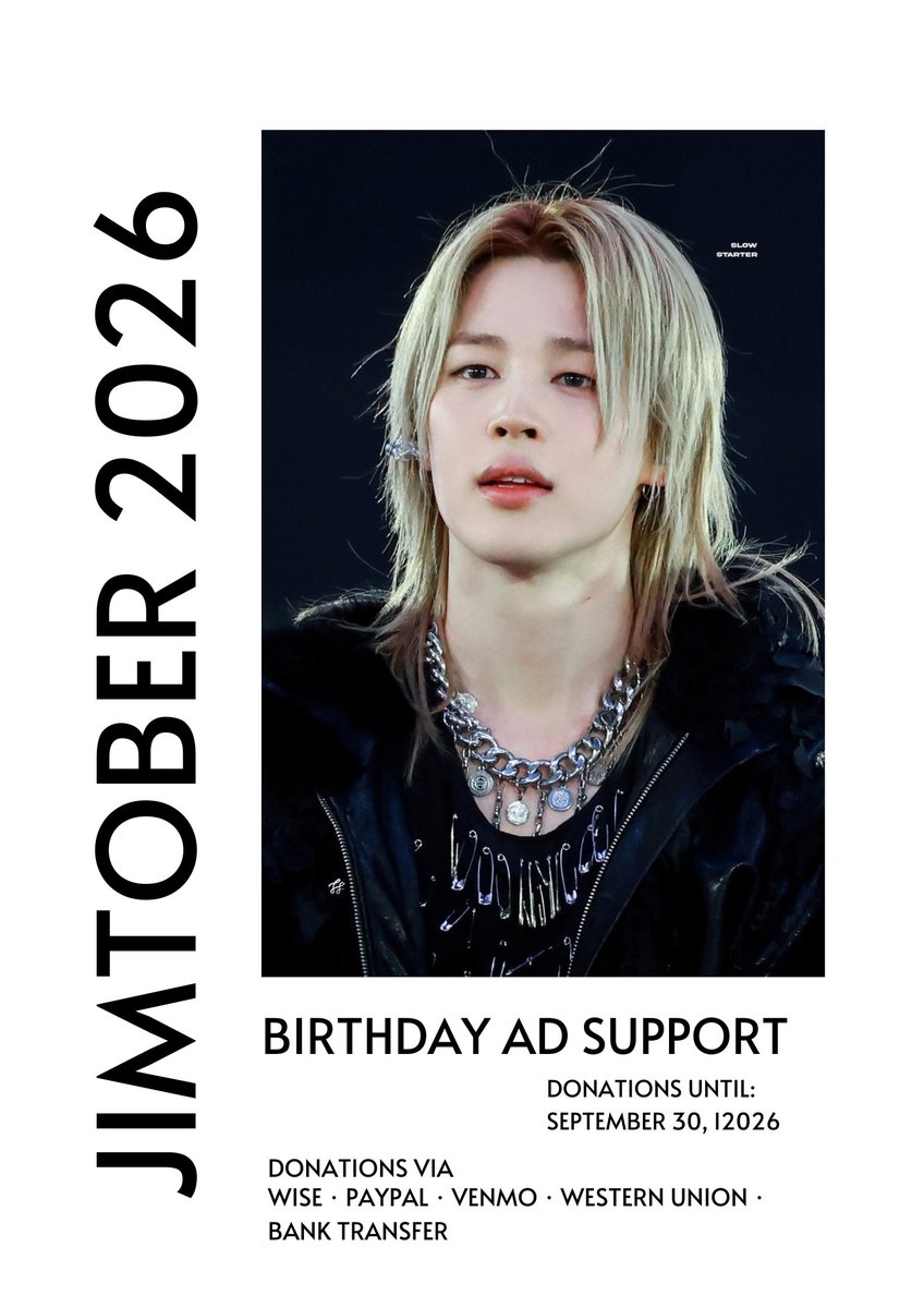 jiminticaI's tweet photo. jimtober means so much to jimin and all of us. 💛 this year, we want to welcome him across latam with birthday projects made with love, but we need your help to make them happen.

if you’d like to support these projects through a donation, please dm @thepjmsoc_bu or @thejimination for donation info. ☺️