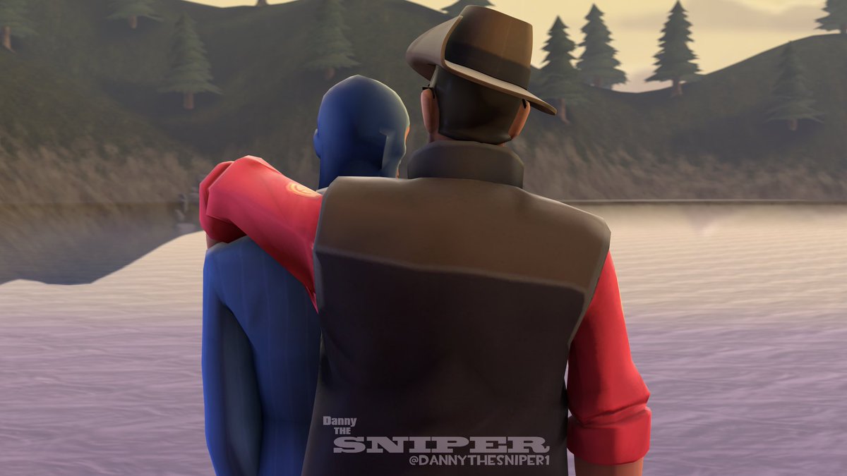 dannythesniper1's tweet photo. Sniper and Spy by the lake
#tf2 #teamfortress2 #tf2sniper #tf2spy #tf2fanart #tf2sfm #bloodysuit #sniperspy #purebrutal #sfm #sourcefilmmaker https://t.co/UsA4nU0iTT