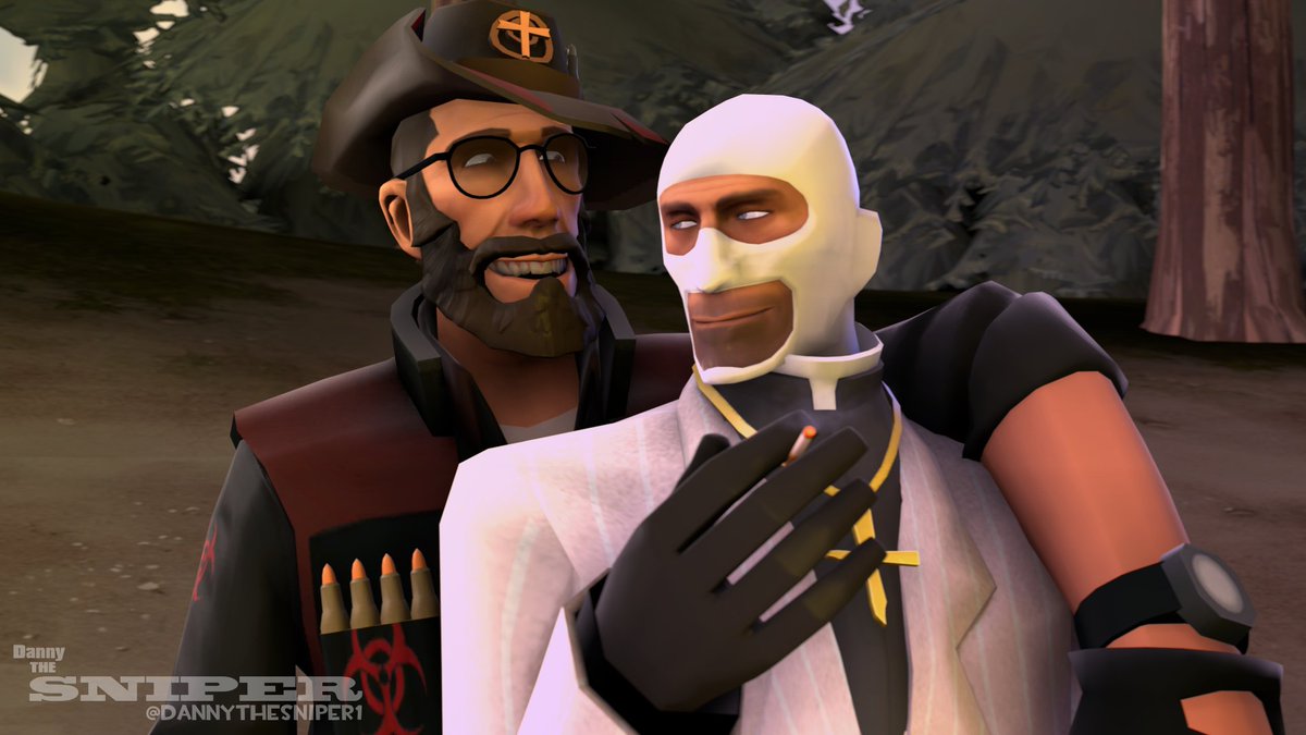 dannythesniper1's tweet photo. Sniper and Spy by the lake
#tf2 #teamfortress2 #tf2sniper #tf2spy #tf2fanart #tf2sfm #bloodysuit #sniperspy #purebrutal #sfm #sourcefilmmaker https://t.co/UsA4nU0iTT