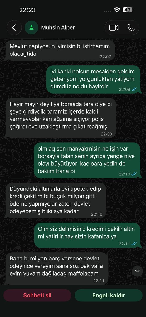 prikettugla's tweet photo. Caption falan yok aq 20 yıllık arkadaşım düşman yapmaz bunun yaptığını borsanızıda si*eyim teranızıda si*eyim https://t.co/bsi0cxuOeE