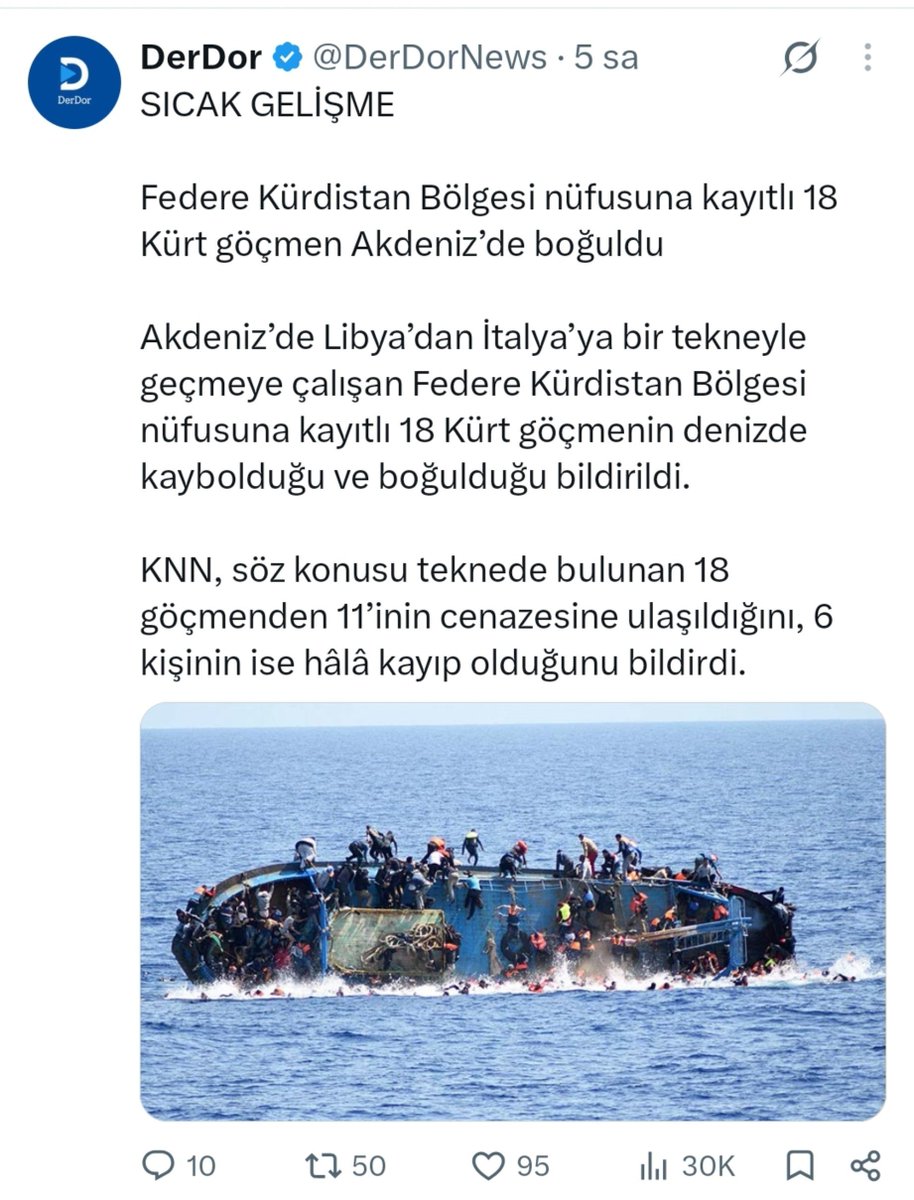 suriye44455's tweet photo. Rojava’da şehit Sipan’ın katledilmesini gözyaşları ile yayınlayanlar

Bugün Güney Kürdistan’dan 19 Kürt gencinin denizde boğulmasını görmedi

Göz yaşları ile yayın yapanlar 19 gencin boğulması gibi ağır bir olay yerine Muhammed Salah’ın yaylada oturduğu taş üzerine yayın yapıyor https://t.co/y0vEEkWaIY