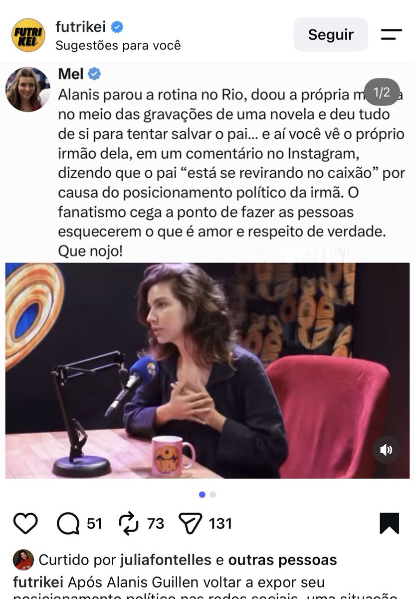 guillenlisb's tweet photo. infelizmente o assunto já chegou no insta, nessas páginas horríveis de fofoca, e ainda mais com o vídeo da alanis falando sobre o pai…. jesusss, não consigo nem imaginar como é ter uma dor tão íntima assim exposta nesse nível😵‍💫😵‍💫😵‍💫 https://t.co/O2rHYP5AkV