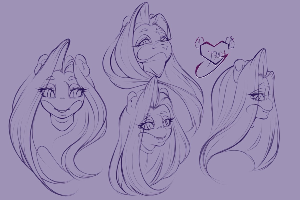 Gotic_Panda's tweet photo. Unas Hojas de referencia que me encargaron, muchas gracias!^^💜🖤✨️ 
#Artefurry #Commissionfurry #artwork https://t.co/YGcCpaNtFX