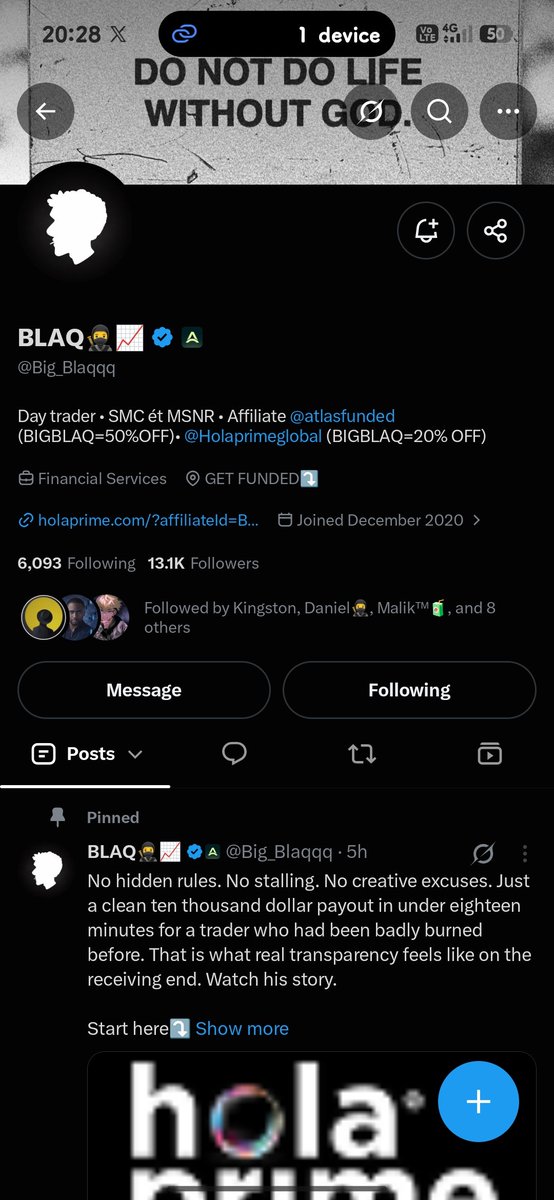 Praise_Fx1's tweet photo. @Big_Blaqqq @RangeTrader_ @Gilbertn7y @LAntonioAF @atlasfunded @atlas_futures 1/2 @Big_Blaqqq https://t.co/wyAj4btZzz