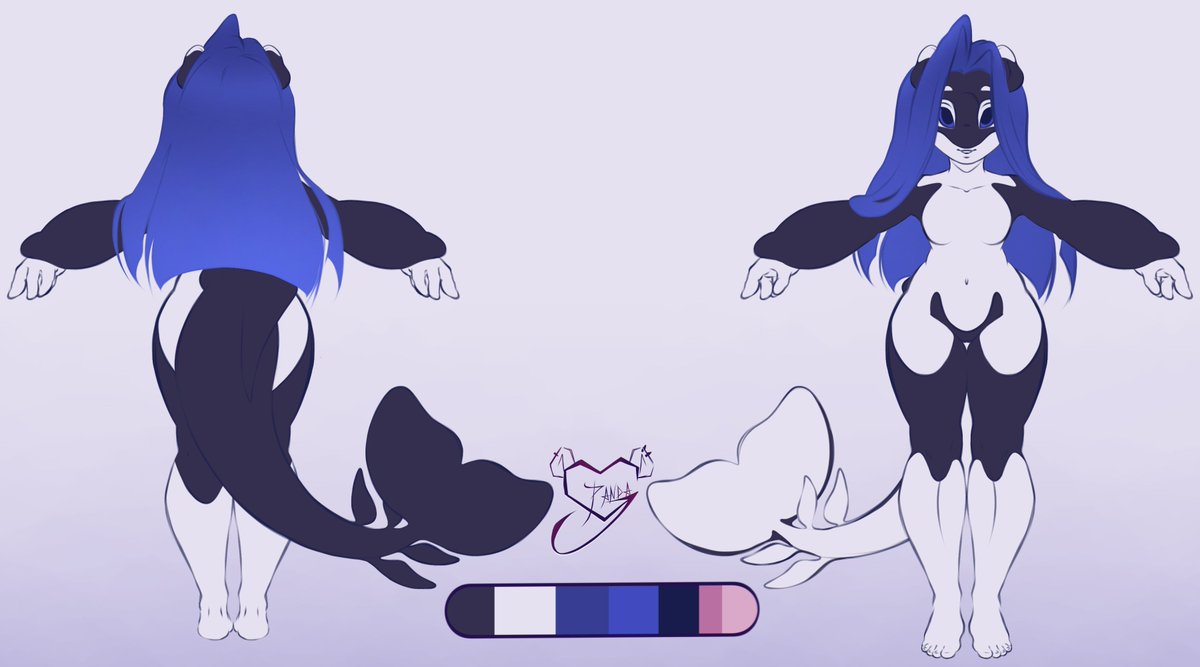 Gotic_Panda's tweet photo. Unas Hojas de referencia que me encargaron, muchas gracias!^^💜🖤✨️ 
#Artefurry #Commissionfurry #artwork https://t.co/YGcCpaNtFX