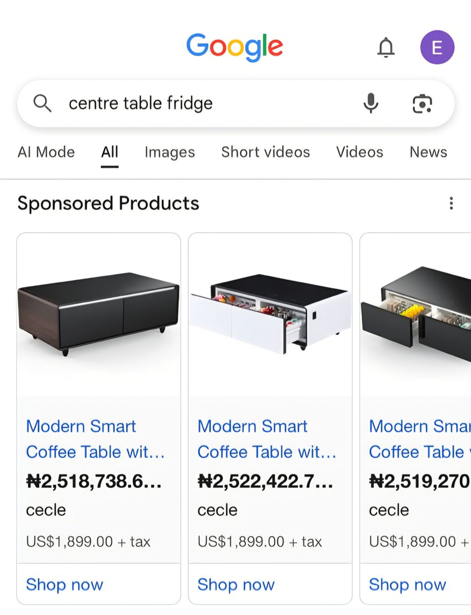 neo_officialll's tweet photo. My bro, do you really think I would be so greedy to the point that I would sell a product that sells for less than N500k for a whooping N1.9m?.

Why will I use more than N1.4m profit to sell one item?.

Even when people patronize https://t.co/fmnSXkGclT and I find out the prices dropped, I reach out and offer a little refund. If I can do that, why then will I use N1.4m profit to sell one centre table fridge?.

You people go around ruining people's reputation and integrity unprovoked. You are mistaking a water dispenser for a center table fridge and even in your ignorance, you still speak with every audacity and confidence.

I saw other people making silly comments about me and my price. One even said its sold for 3,000 cedis and another one said its sold for less than N300k. 

If I give you "less than N500k", give the other one 3,000 cedis and the third person "less than N300k" for you people to bring me the exact fridge I posted and deliver it to Kebbi state, you people will not be able to do it so why make these damaging tweets on my business posts?.

Even a normal glass centre table that does not have a refrigerator sells for more than N300k.

I have never attacked anybody's business on this app or dragged anybody for their pricing but every now and then, I get these negative tweets about my pricing and business which I try my best to ignore and focus on delivering to my customers.

Please you can do better. Attacking a person's source of livelihood with lies and false claims is a boundary we must never cross. There are limits to cruise and agenda.