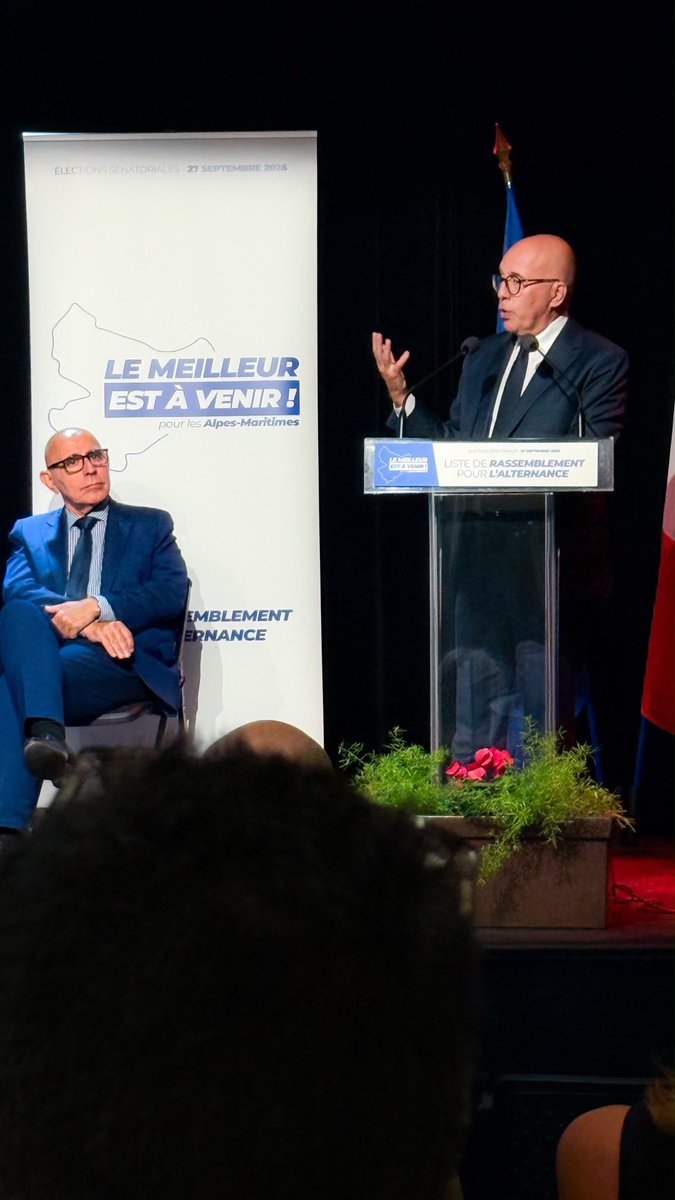 eciotti's tweet photo. Dans cette élection, je dénonce les soldats masqués du macronisme qui affichent de pseudo-convictions de droite. Les mêmes qui participeront à la majorité sénatoriale de Gérard Larcher, qui appellera, dès le 28 septembre au matin, Bruno Retailleau à se retirer pour former une union autour d’Édouard Philippe.

Ce scénario est un mauvais remake du film qui s’est joué en juin 2024, et qui se conclut par la faillite et le chaos pour la France.
La liste du @PrLCastillo est la seule à porter avec clarté un projet de rupture pour enrayer le déclin du pays !