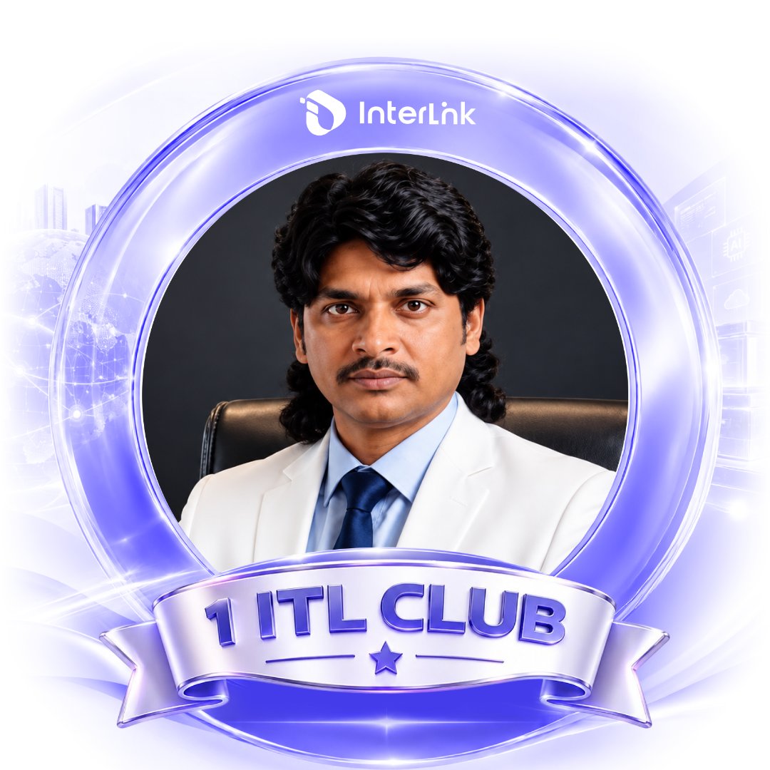 MaheshMagnus1's tweet photo. I joined the 1 ITL Club! 🔥 Are you? 🫵

Millions of Linkers are celebrating this incredible milestone! 💜
Show the world that you’re part of the InterLink community by creating your exclusive 1 ITL Club Avatar!

✨ Create yours here: https://t.co/Xc93krhcyo

Download it, update your profile picture, and share it with #1ITLClub.

🎁 10 lucky Linkers will each receive $50!

Let’s see how many 1 ITL Club members are here! 🔥

#InterLink #ITL #ITLG #1ITLClub