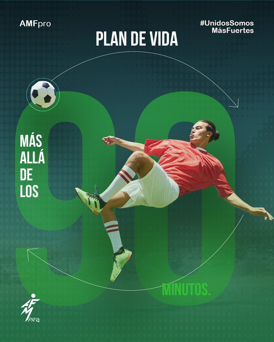 AMFproMX's tweet photo. La vida del Futbolista es mucho más que 90 minutos.  

La educación es parte de tu formación, envia un correo a desarrolloeducativo@amfpro.mx o visita nuestra página  https://t.co/Rw0IlU54OC, para más información.   

#TodosSomosMásFuertes https://t.co/00XNNxqibB