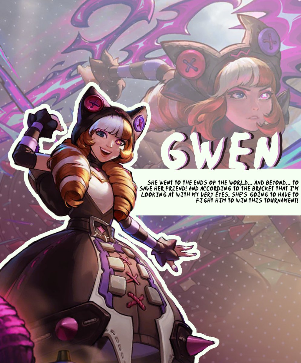 SadgeEsquille's tweet photo. day 14 

one more time Gwebster

#gwen #leagueoflegends https://t.co/4fWJGcfqLp