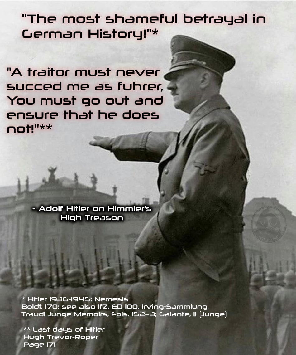 MUHTableTalks's tweet photo. @NS_Gottliche It's no wonder they had to hide this stuff in the SS, even though it was unpopular there too.

Himmler was a traitor and went against the will of the Fuhrer on religion. Everything they published would be burned because of his high treason.

Cope faggot https://t.co/mKEsFIazNs