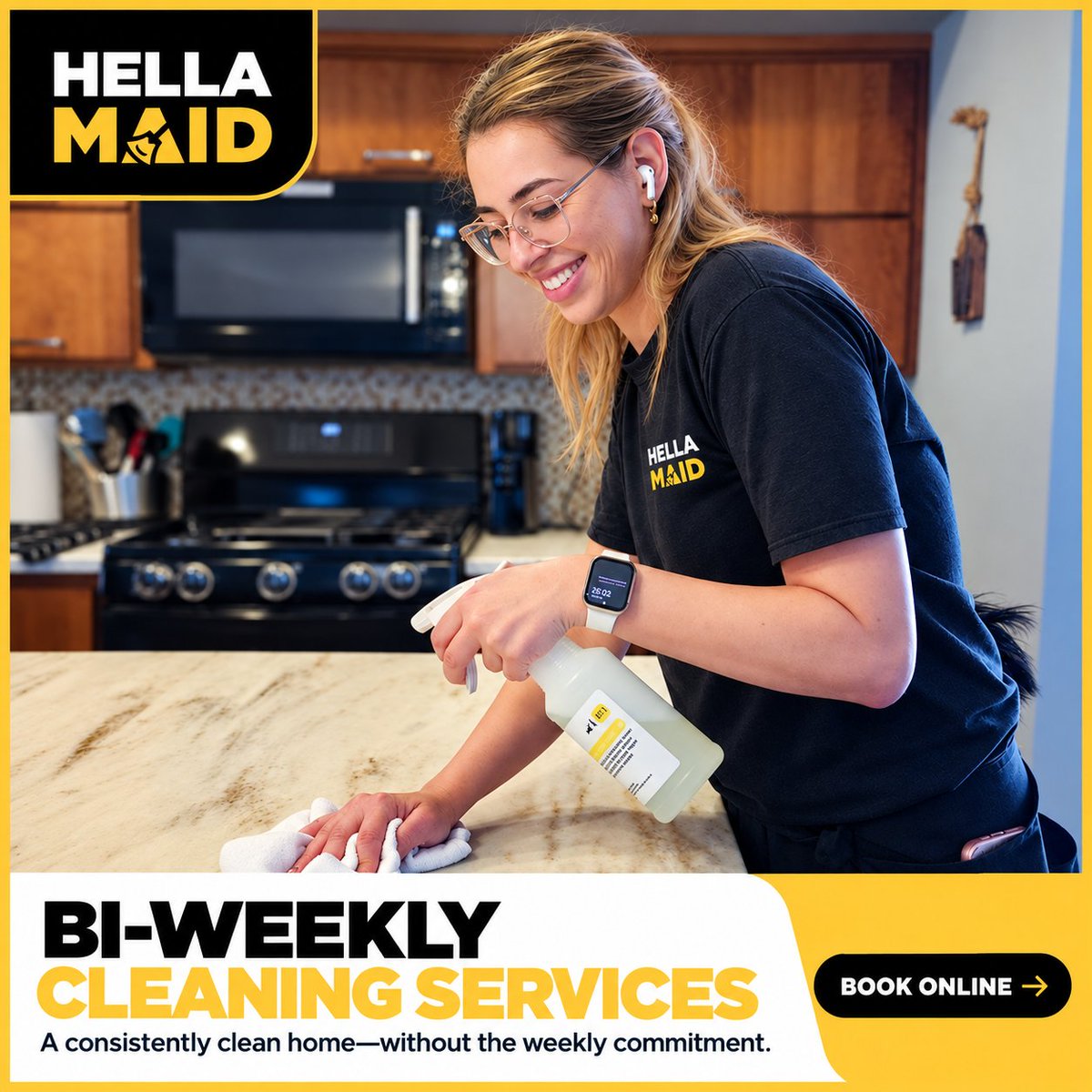 hellamaid's tweet photo. Looking for the perfect cleaning routine? Bi-weekly cleaning is our most popular service for a reason! 🏡✨

Whether you're in Toronto, Calgary, Edmonton, Vancouver, or Ottawa, Hellamaid's top-rated team is here to take cleaning off your plate for good! https://t.co/MgT3b7eYzT