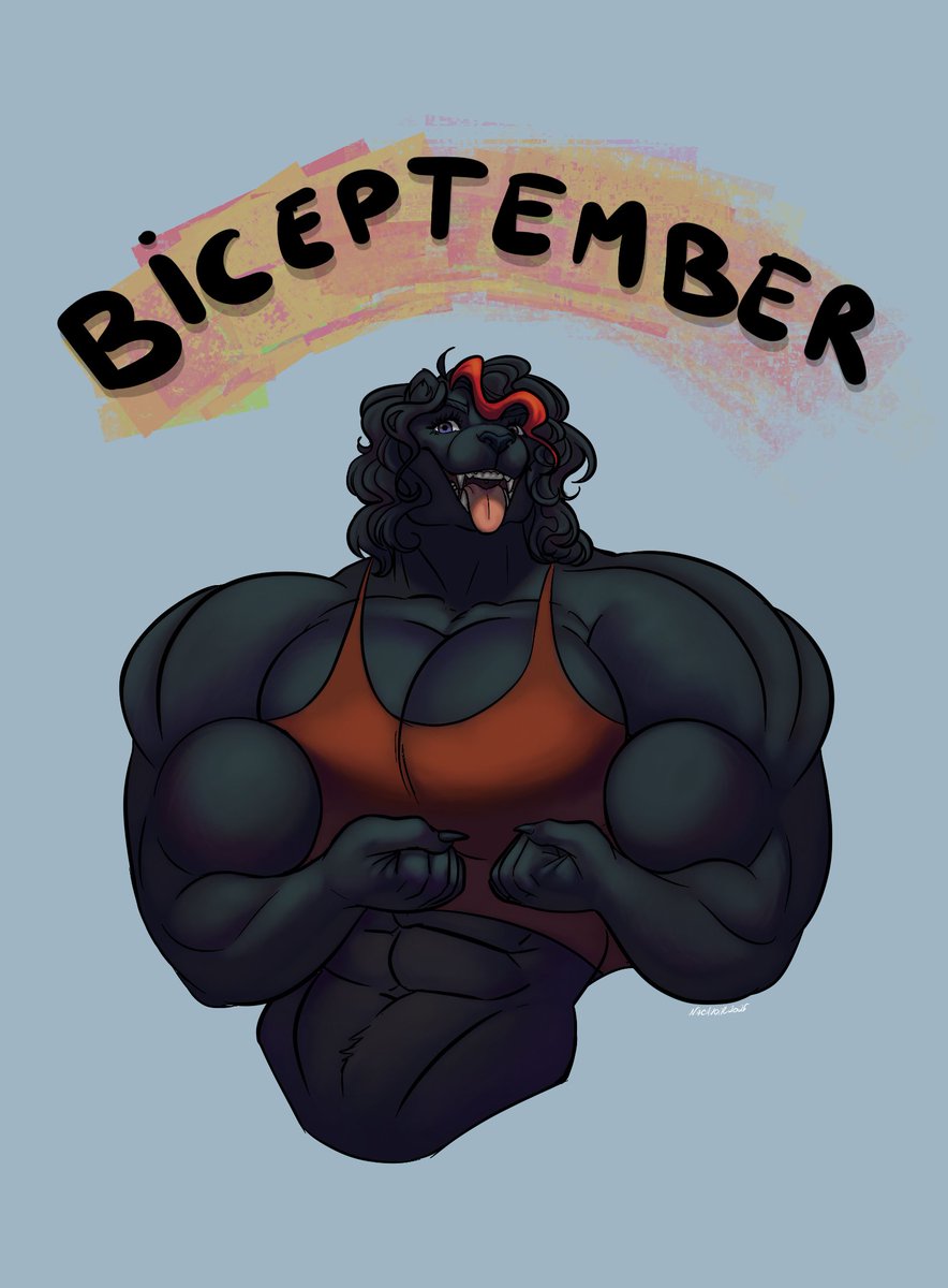nachvoirart's tweet photo. #5 Biceptember YCH

For @BreakJake0 <3 https://t.co/a1UFl9lQFt