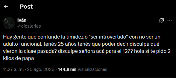 lichicensurado's tweet photo. este tweet lo resume bastante bien, alguna persona en la calle me obliga a recordarlo una vez por dia como minimo https://t.co/I05gOkypSC