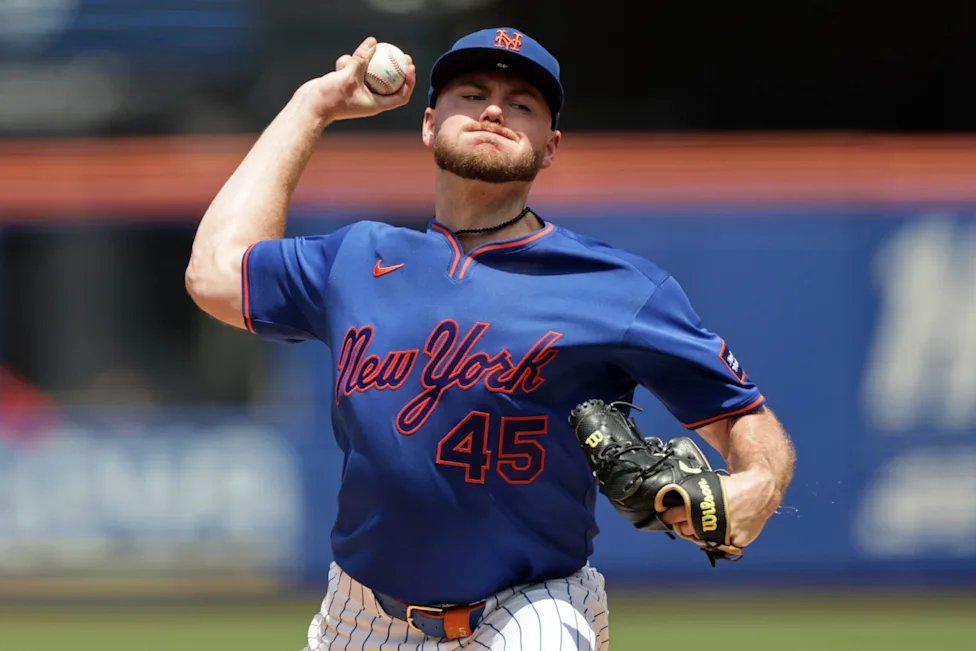 SleeperMets's tweet photo. Christian Scott in 2026:

23 GS
4-5 W/L
110 IP
3.85 ERA
134 K
1.27 WHIP
.224 BAA
47 BB 

The Mets have found one of their answers for the starting rotation going forward 🙏 https://t.co/IcyJaIf4e5