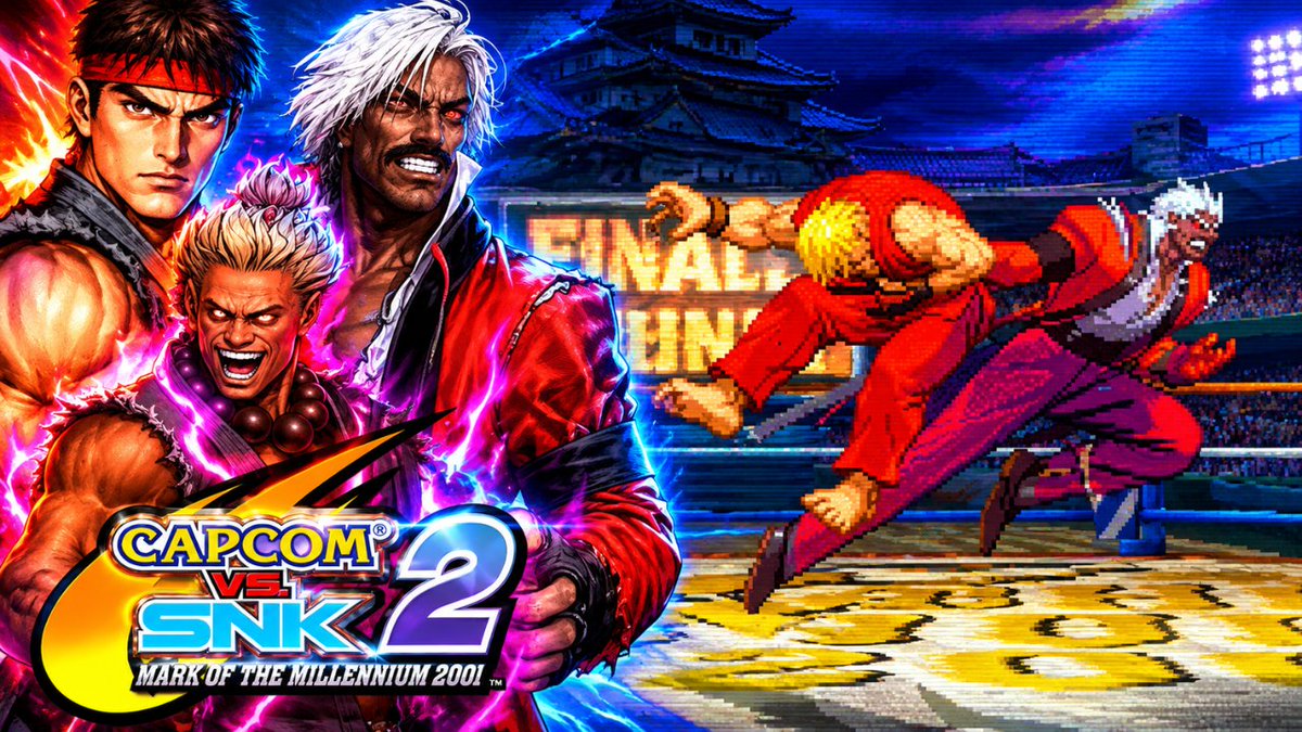 ItsUnknownBR's tweet photo. The most broken trio in fighting games! ๐ฅ๐นโก
Platform: PS2 | Game: Capcom vs SNK 2 | Characters: Evil Ryu, Ultra Rugal, and Shin Akuma
๐ Watch:
https://t.co/mCpd15zVUT
#CapcomVsSNK2 #CVS2 #EvilRyu #UltraRugal #ShinAkuma #PS2 #RetroGaming #Capcom https://t.co/iZQ0toA8sV