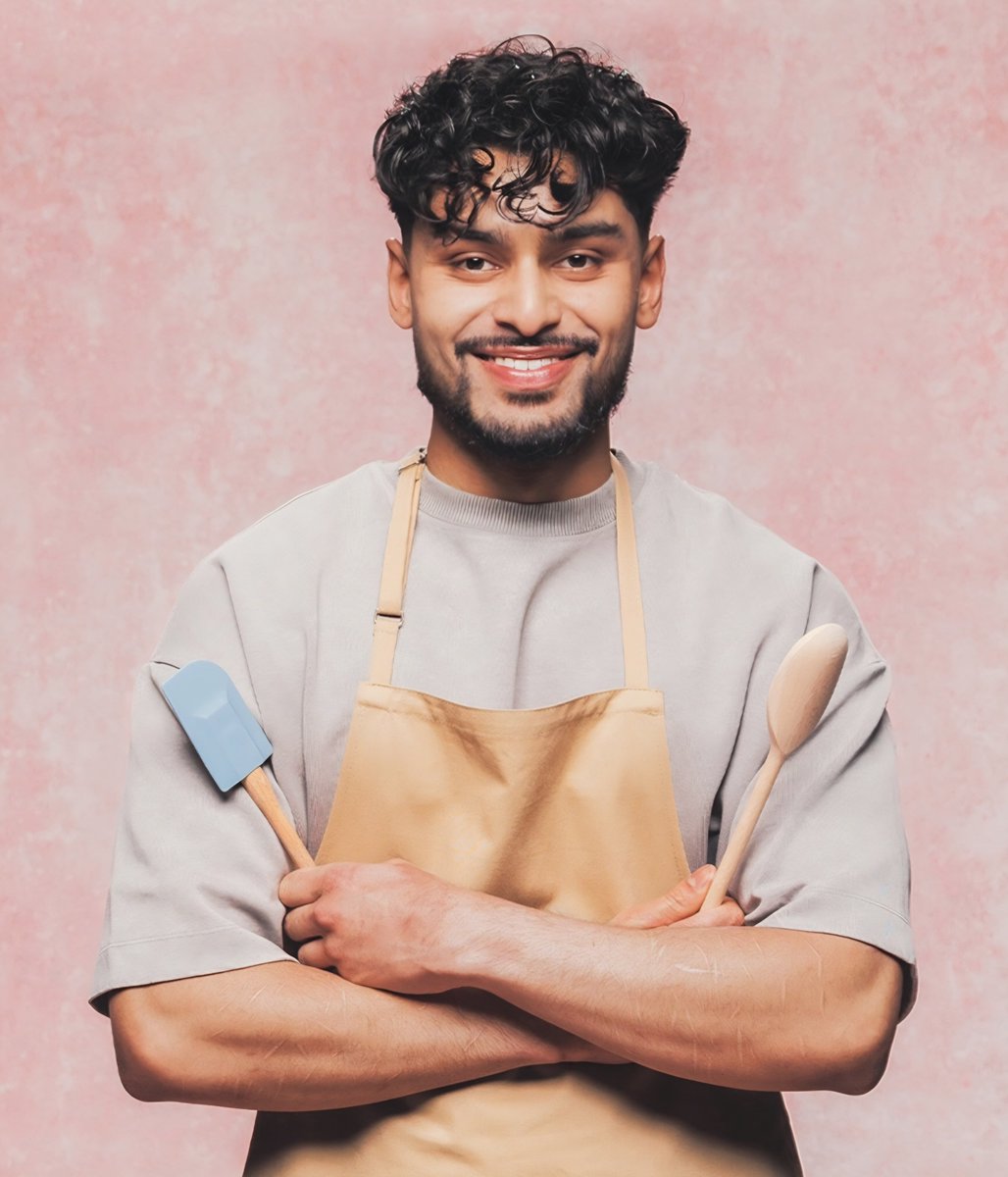 ScouseAdam28's tweet photo. So it's only the first episode and I'm already quite taken with Mo from The Great British Bake Off 🥰🥰🥰 https://t.co/41NZ4Qu0cp