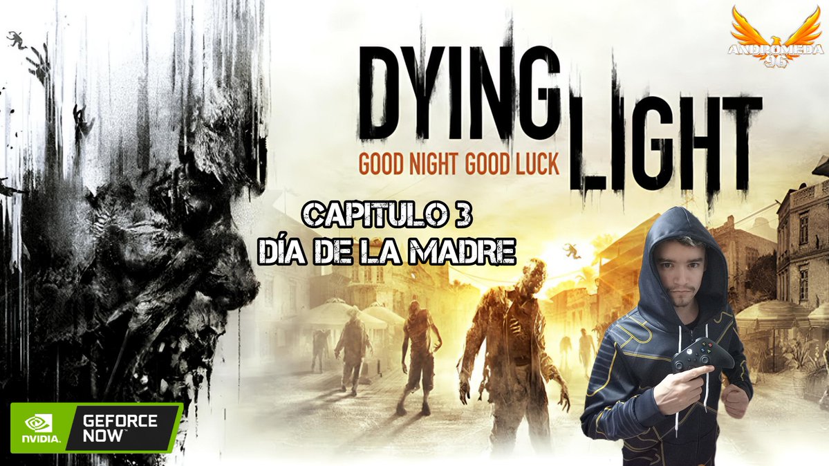TheRenzoStark96's tweet photo. 🚨NUEVO CAPITULO🚨
🧟 YA #DISPONIBLE
🦅 #ANDROMEDA96 💫
▶️ #YOUTUBEGAMING
BUENAS NOCHES BUENA SUERTE
#DyingLight 🧟 #Halloween 🎃
CAPITULO 3 (DÍA DE LA MADRE)
#GeForceNOW 🌩️ #CloudGaming
🎮💚📱 RTX ON🟢 1080p60FPS
ESPERO QUE LES GUSTE 🤗
SUSCRIBETE🔔 +SUPER LIKE👍🏻
VER EP AHORA👇🏻 https://t.co/Q1hpP5XbC1
