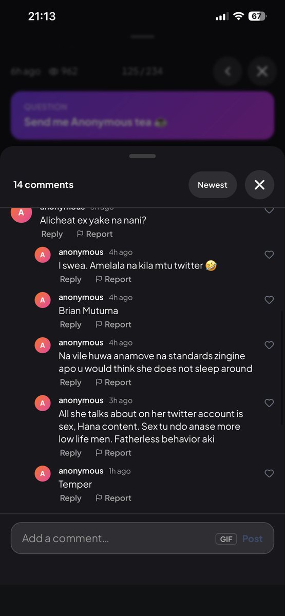 Lumiritnx's tweet photo. Twitter is one big bedroom 😅😅, Nanji galgalo, guantai na Brian mutuma. Kazi nikugongeana tu 😅. Lol https://t.co/olFQE3aQpJ