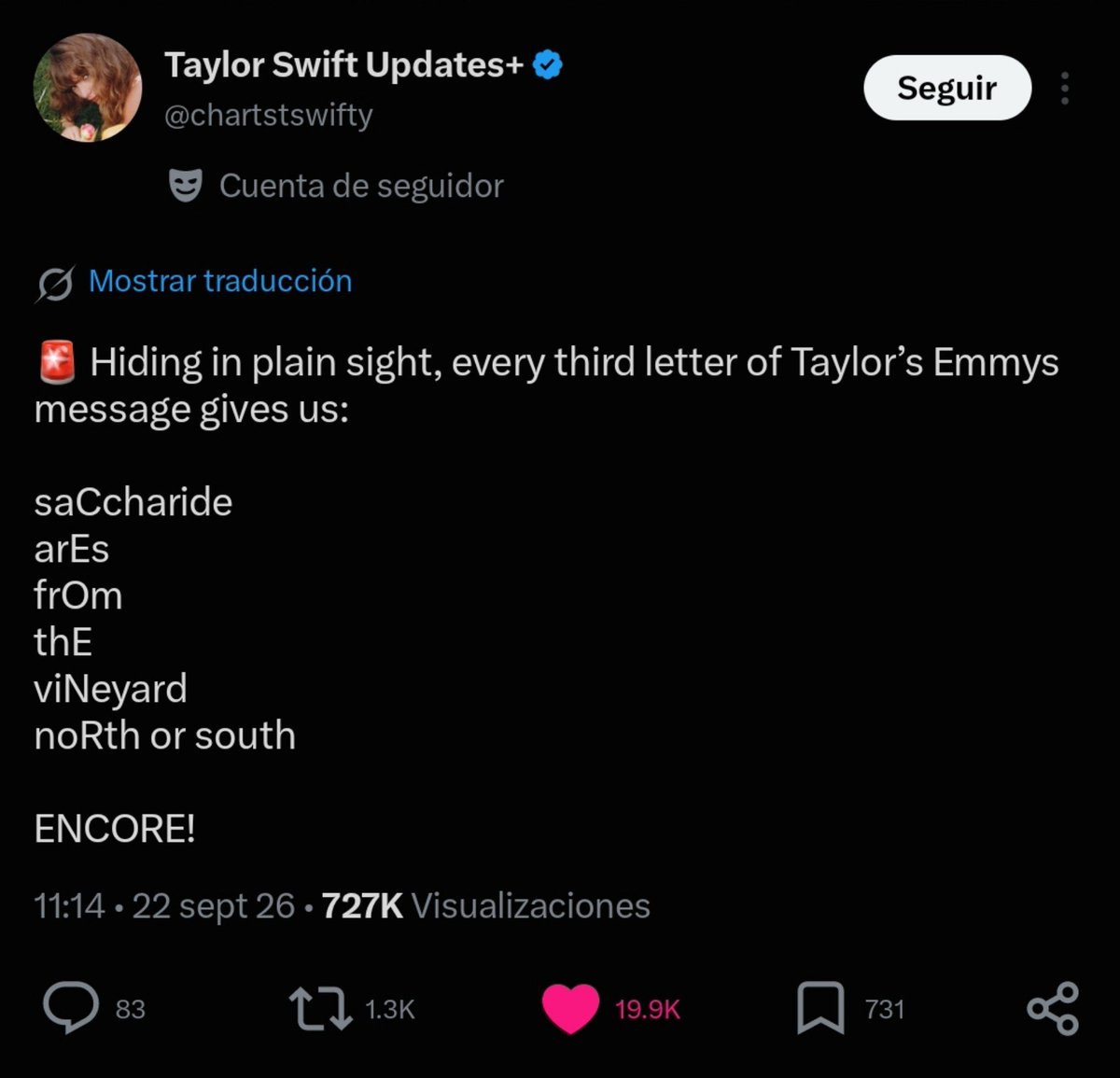 lightingloom's tweet photo. @swiftierainy Justo los acabo de ver https://t.co/7KxhZe7hCN