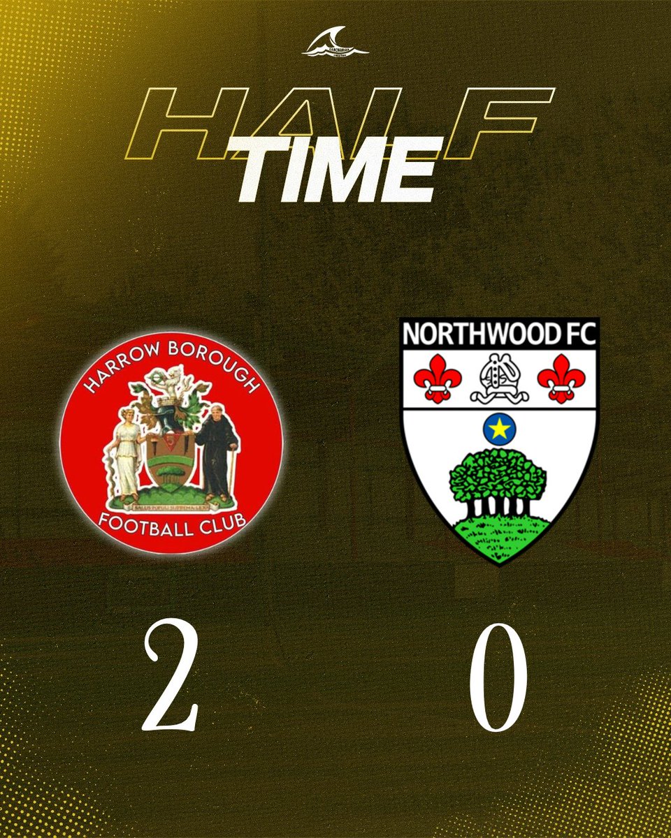 NorthwoodFC's tweet photo. Half-time in the County Cup https://t.co/Wduar4xL0H