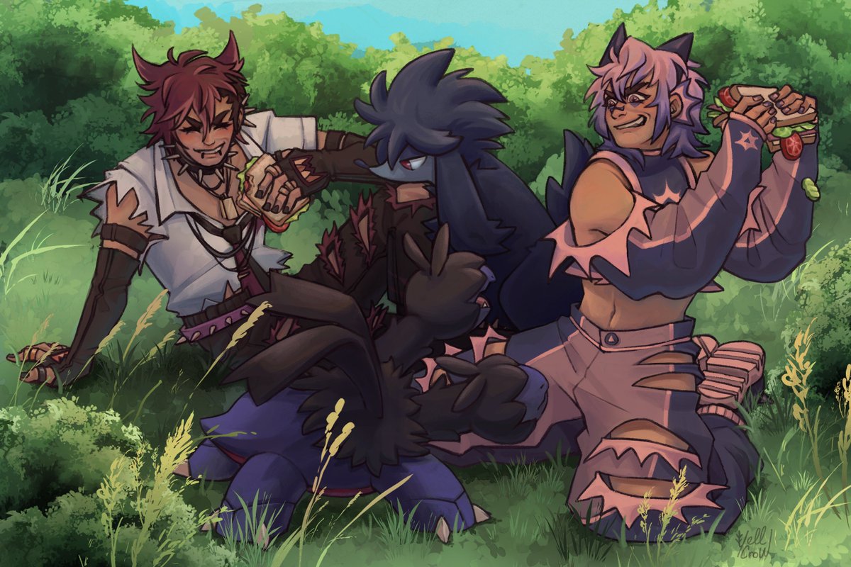 Yellcrow_'s tweet photo. @_VGen_ Hi ! Hoping to get a #VGenCode !!!
Here is some artworks I did ! (Big Pokemon fan!!)
My commission site : https://t.co/RMkPzCUFfe
My Portfolio : Pixiv : https://t.co/lOBr5rGiIQ and Tumblr : https://t.co/ReGopSRlMd
My VGen : https://t.co/dWWBIN5J53 https://t.co/W7HtpbEccA