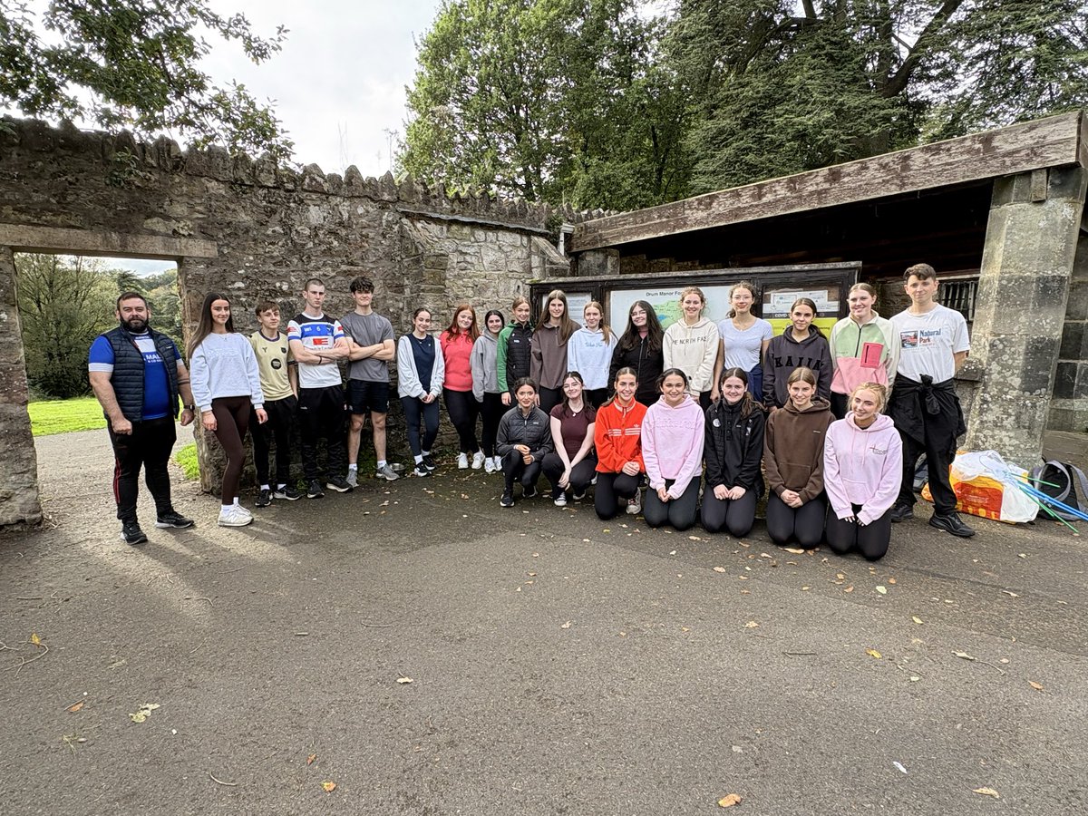 SPCScienceDept's tweet photo. Hands-on science in the heart of Drum Manor. Our A Level Biologists put their sampling skills to the test and learned how forestry and ecology open doors to incredible careers, thanks to the brilliant Lynn and Liz from the Forestry Service #Think#Lead#Succeed @StPatsMaghera https://t.co/RHNj50xF5g