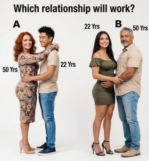 Selin_090's tweet photo. Which relationship will work? 

A or B? 

Be honest what’s your choice? 

Drop A or B below 👇 https://t.co/GqpbbbvYGP