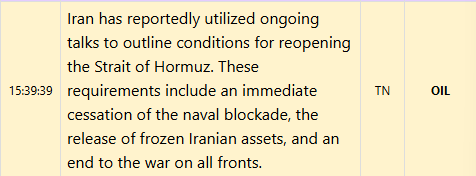 LindsayDWhite's tweet photo. @BrettErickson28 As predicted, nothing has changed in the Iranian position. https://t.co/biO11D1kMO