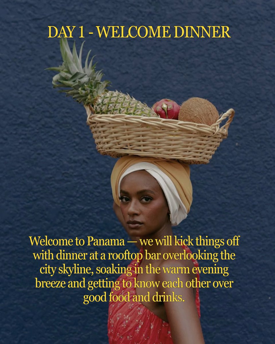 passportboho's tweet photo. Hosting a women’s photo tour meet up and EXHIBIT in Panama for Black and WOC photographers ✈️📸 #womenphotographers #panamacity #travelcommunity #blacktravel

https://t.co/3wPdntTrh3 https://t.co/UxtKboS71p