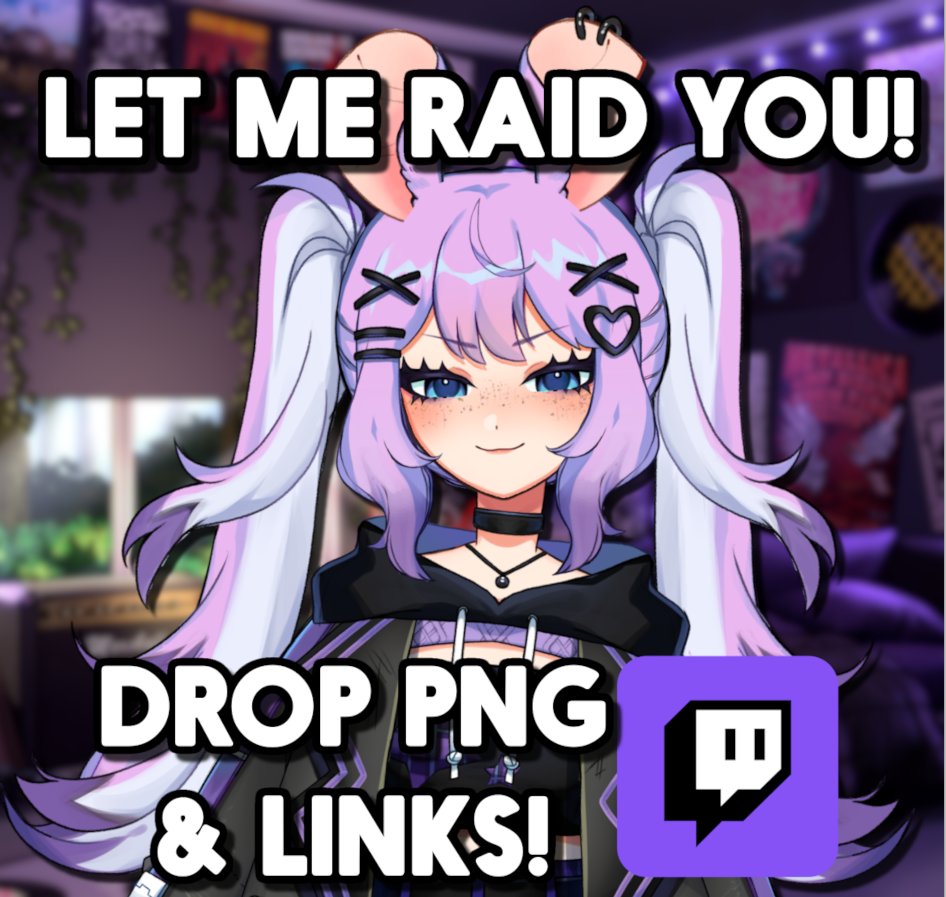 Rayshii_vt's tweet photo. I'm always looking for people after stream! 
Let me add you to that list 💜 https://t.co/0lbZylEC9x