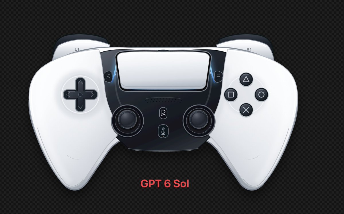 bridgemindai's tweet photo. Claude Opus 5.5 makes GPT 6 Sol look like a child's toy.

Same prompt. Create an SVG of a PS5 controller. 

Look at the difference.

Opus 5.5 is a leap. The detail, the shading, the accuracy. GPT 6 Sol is not in the same conversation.

This is the model Anthropic should have shipped all year.
