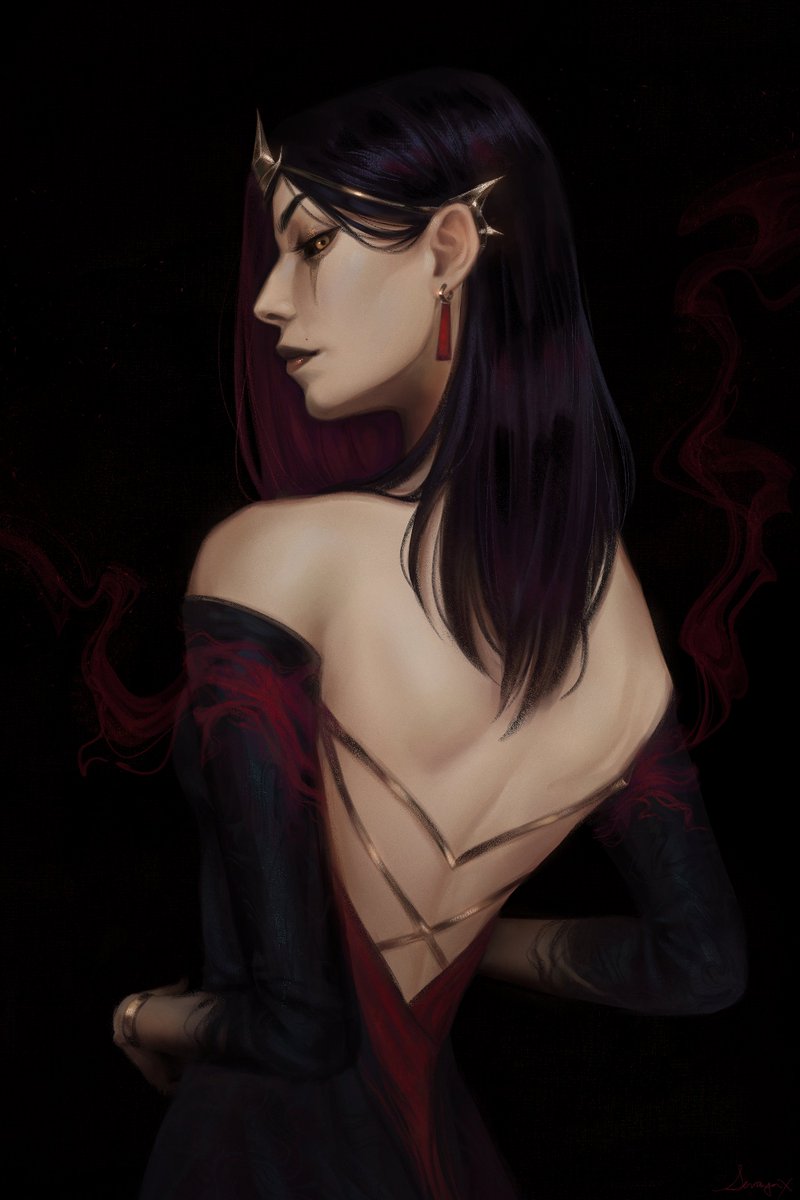 Seraya_x's tweet photo. the deceiver 🌹 #leblanc https://t.co/bk2ovxFbww