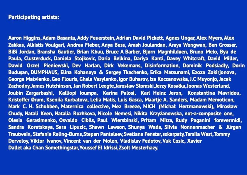 MadamMemoticon's tweet photo. I’m pleased to share that a piece of mine will be part of The Amsterdam Show at the 7th edition of #nfcdab (Near-Field Communication Digital Art Biennale).
#contemporaryart #artbywomen #digitalart #amsterdamshow https://t.co/xtl4OHZ8Al