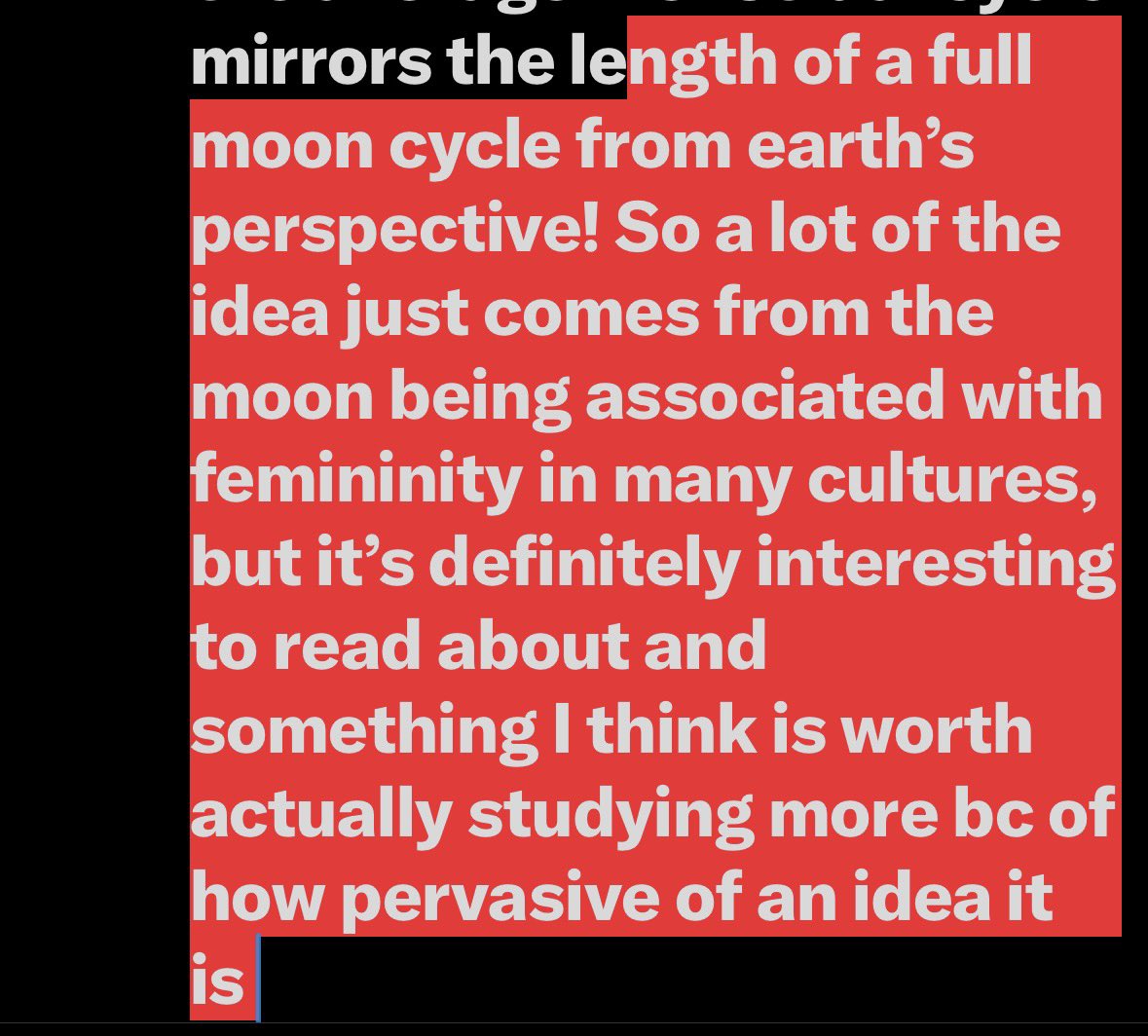 Beezlbbub's tweet photo. @neotradwife @Bob328087374292 @suchnerve Studies are fairly anecdotal (and women’s reproductive health is super understudied in general) but there is an interesting link at least! Lots of animals base mating practices around the moon phase, and a lot of it is just the fact that the average menstrual cycle mirrors the https://t.co/gQKPFAz6V1