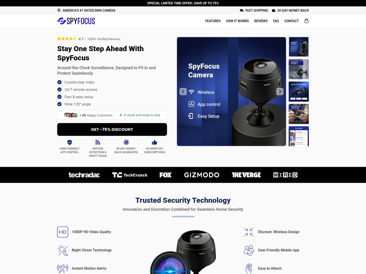 skocherhan's tweet photo. get-spyfocus[.]com
#FakeShop https://t.co/FjMqlqAoKw