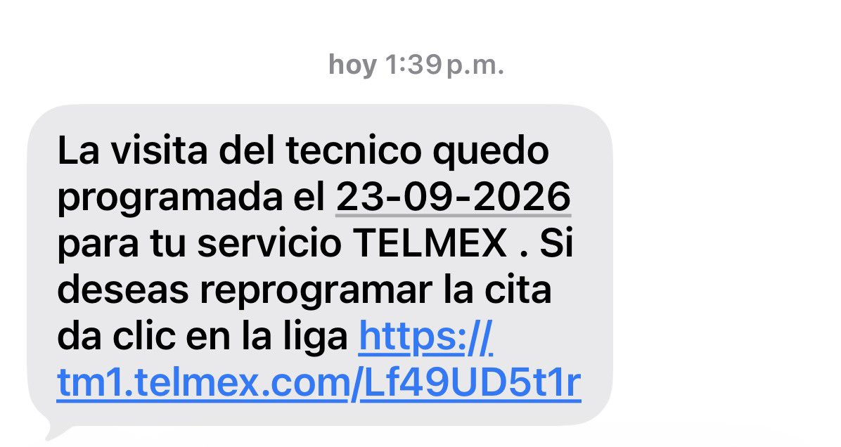 lola_schez's tweet photo. @TELMEXSoluciona LA CITA ERA PARA AYER Y NADA, SEGUIMOS SIN INTERNET Y AHORA ME LLEGA UN MSJ QUE ME ESPERE HASTA  MAÑANA . https://t.co/Va8b8vLUJ4