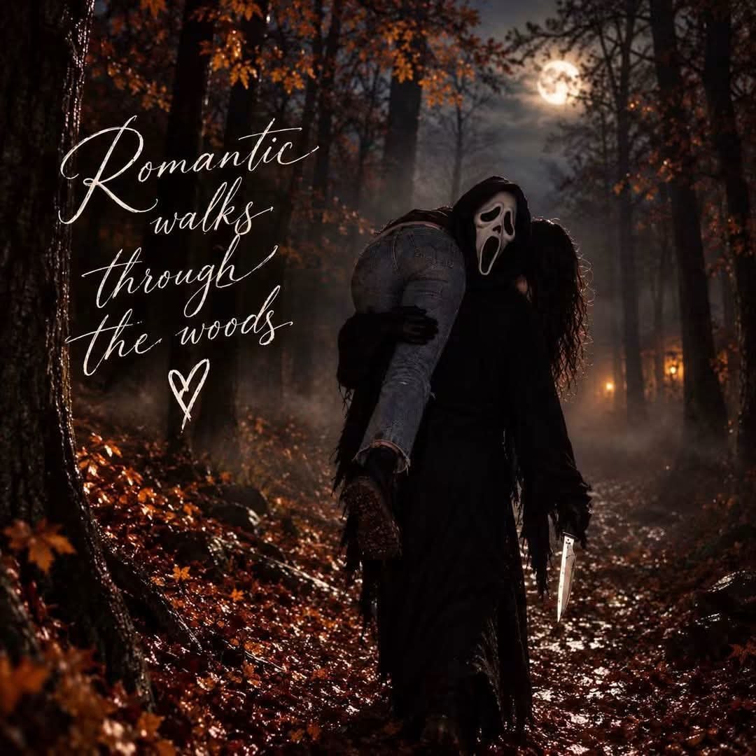 TheHorrorNetwo1's tweet photo. ~
It's that time of year. Grab your partner and get out there, whether they want to or not.
~ https://t.co/7qOq0NDrYn