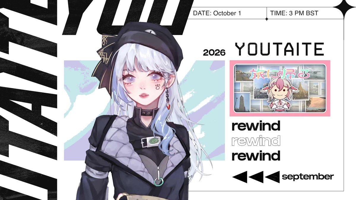 YTTShowcase's tweet photo. 🎉 September Rewind -Day 1- 🎉

It's #YTTRewind time! Send us your September content and we'll see you on stream!
❗️ Please make sure to read the submission instructions carefully ❗️

🎙️ @allyensowo 
📅 Oct 1st, 3pm BST
🔗 https://t.co/HkJ1DyaOkO https://t.co/kBGELafq1d