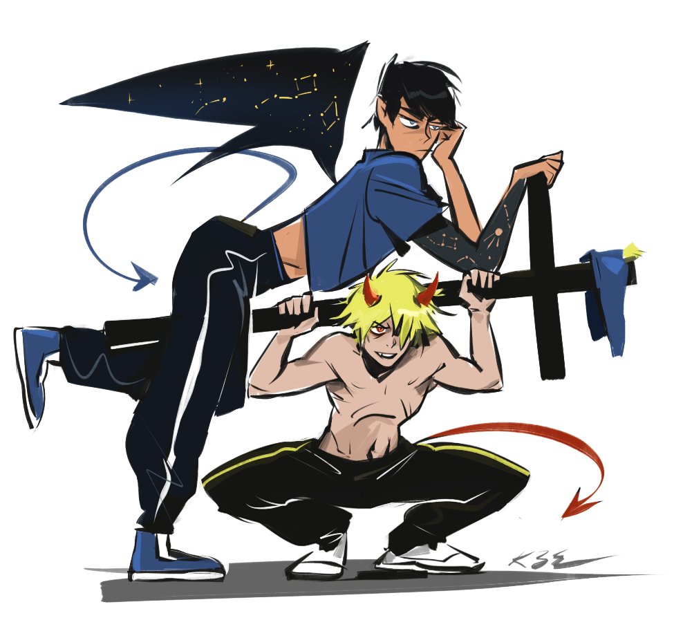 kanda3egle's tweet photo. Creek doodles xD. + Good fic rec 🖤 "Eko Eko Azarak by AngieNoir"  on AO3 . Pastor Craig x Imp Tweek.  #southpark #spcreek #craigtucker #tweektweak #fanart https://t.co/oX2KtBLDPh