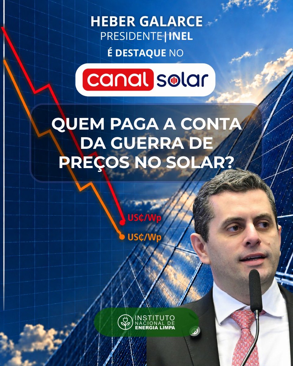 inelbrasil's tweet photo. ☀️ Preço baixo ou qualidade comprometida?

A redução de custos impulsionou o crescimento da energia solar e ampliou o acesso à tecnologia. Mas preços cada vez menores nem sempre são resultado apenas de inovação, escala e eficiência.

Quando o consumidor não consegue distinguir equipamentos de boa e má qualidade, produtos diferentes podem parecer equivalentes. Nesse cenário, empresas que investem em desempenho, segurança, assistência e garantias enfrentam dificuldades para demonstrar o valor de suas entregas.

Para fortalecer uma concorrência saudável, o setor precisa avançar em rastreabilidade, ensaios independentes, propostas comerciais comparáveis, qualificação dos integradores e indicadores transparentes de desempenho e pós-venda.

O preço é importante, mas a qualidade precisa ser verificável. Caso contrário, o desconto de hoje pode se transformar no prejuízo de amanhã.

Leia o artigo na íntegra: https://t.co/Q7dUZPnfiF

🌱☀️